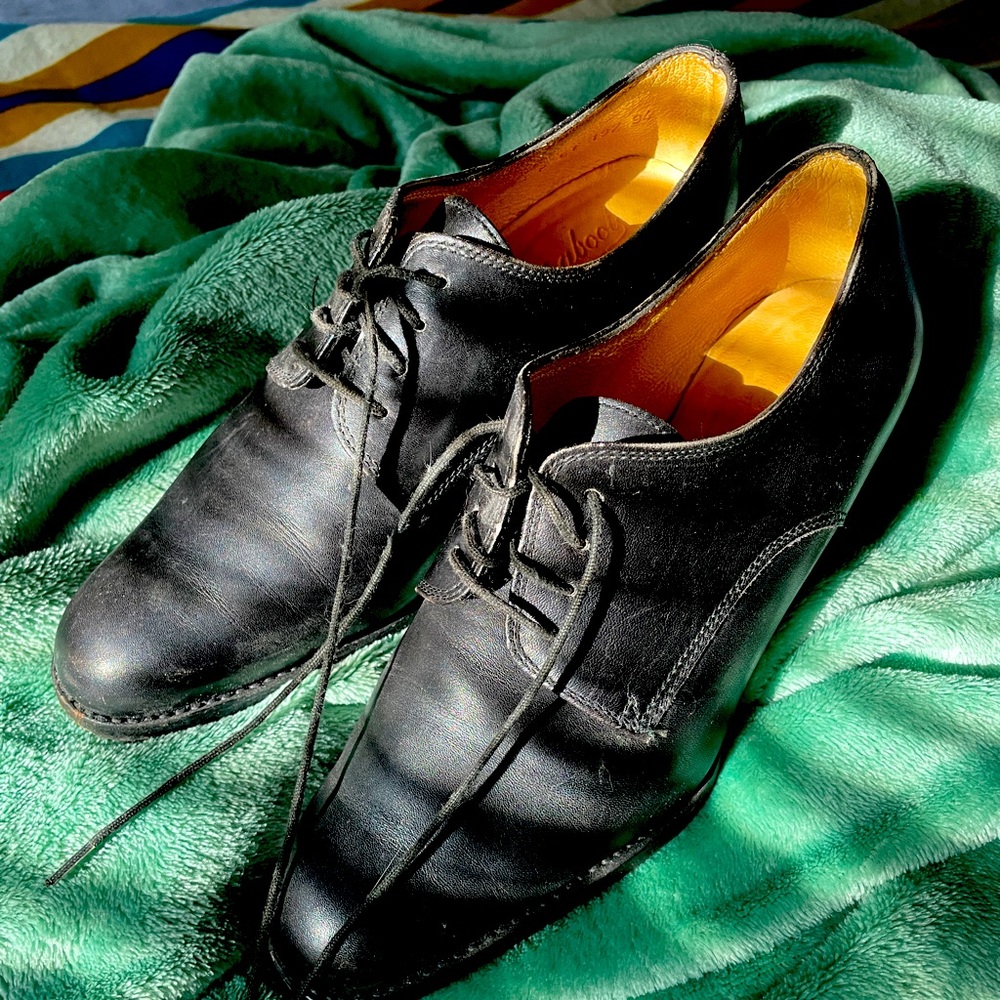Black French Oxfords